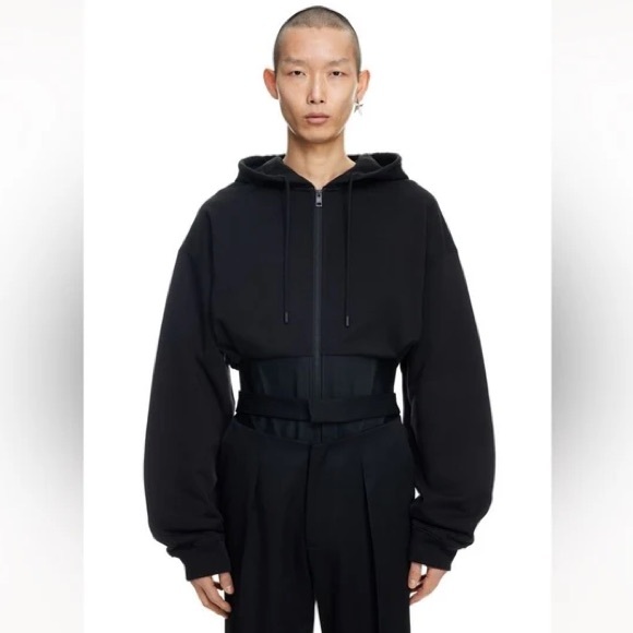 Mugler x H&M corset hoodie men’s - Picture 2 of 9